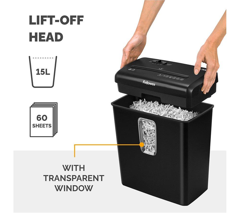 FELLOWES Powershred P-30C Cross Cut Paper Shredder