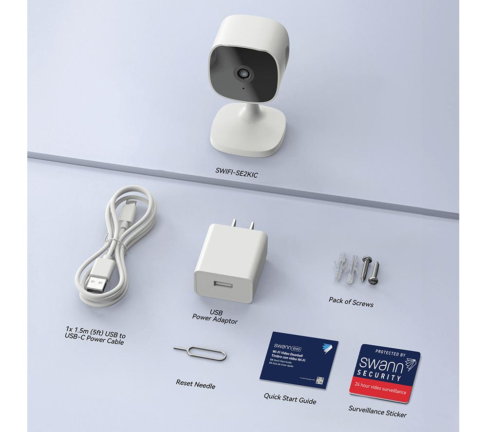 SWANN SWIFI-SE2KIC 2K WLAN-Überwachungskamera