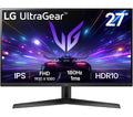 LG UltraGear 27GS60F-B.AEK Full HD 27" Rapid IPS LCD Gaming Monitor - Black