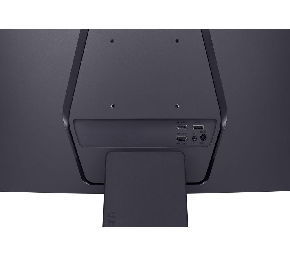 LG UltraGear 27GS60QC-B.AEK Quad HD 27" Curved VA LCD Gaming Monitor - Dunkelgrau