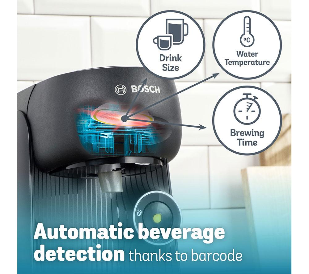 TASSIMO by Bosch Finesse TAS162EGB Kaffeemaschine – Schwarz