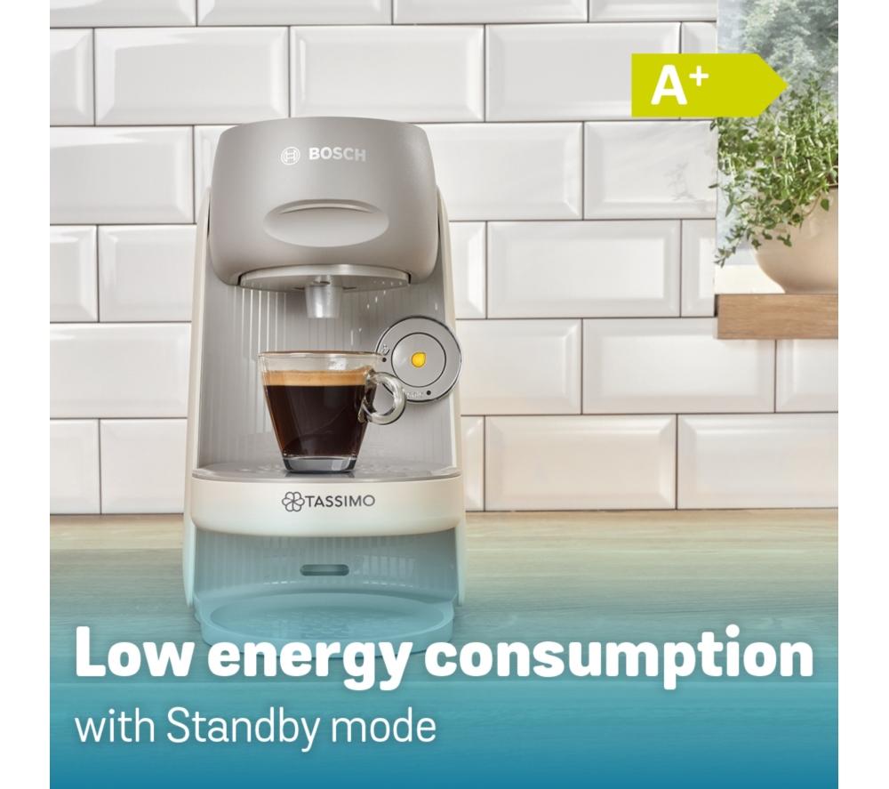 Cafetera TASSIMO by Bosch Finesse TAS167PGB - Crema