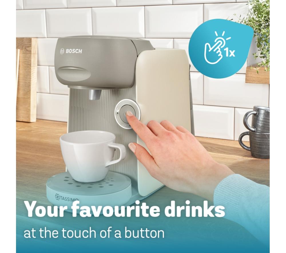 Cafetera TASSIMO by Bosch Finesse TAS167PGB - Crema