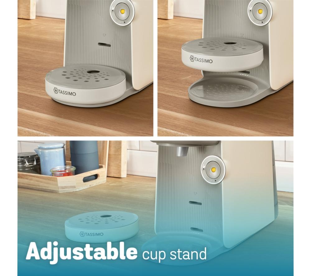 Cafetera TASSIMO by Bosch Finesse TAS167PGB - Crema