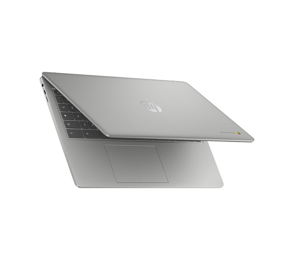 HP 15a-nb0504sa Chromebook de 15,6" - Intel® N100, 128 GB UFS, Plata