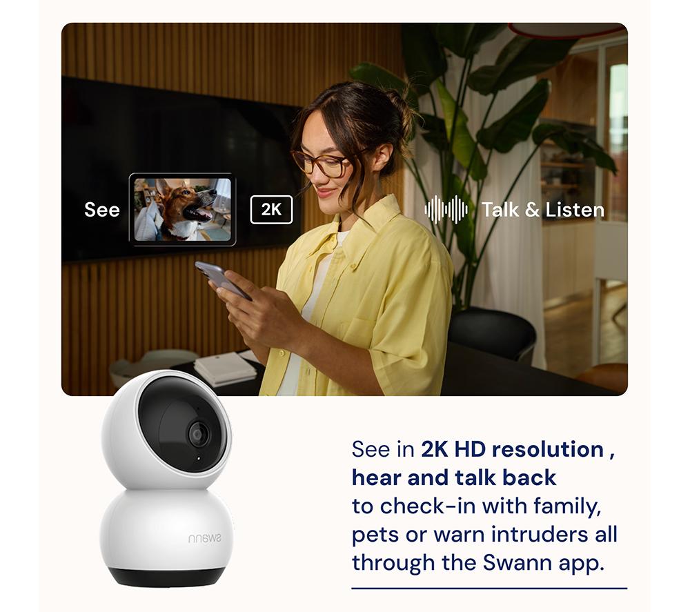 SWANN EVO SWIFI-SE2KPT 2K WiFi Security Camera