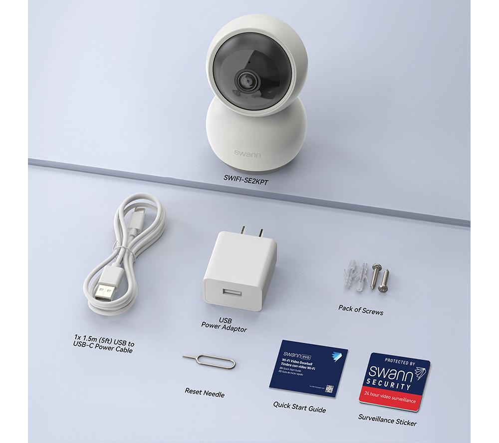 SWANN EVO SWIFI-SE2KPT 2K WiFi Security Camera