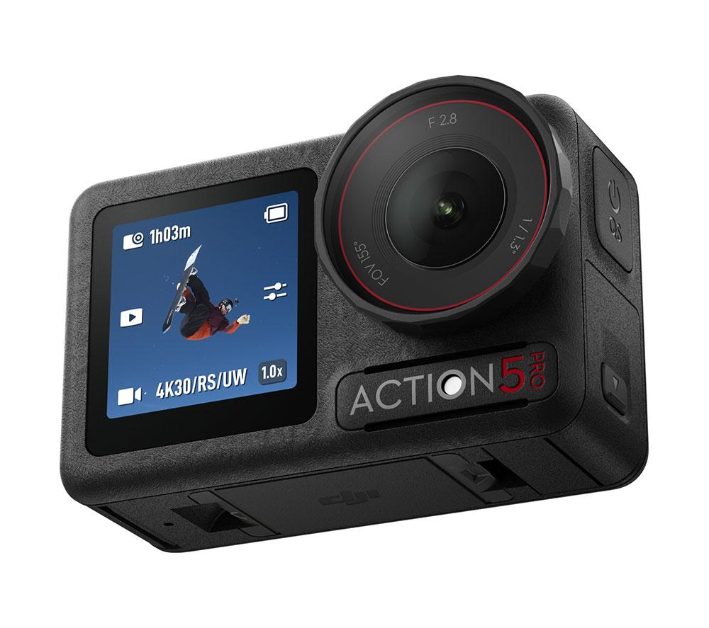 DJI Osmo Action 5 Pro 4K Ultra HD Action Camera - Black