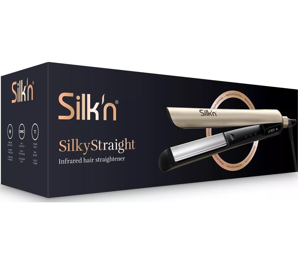 SILK'N SilkyStraight Hair Straightener - Rose Gold