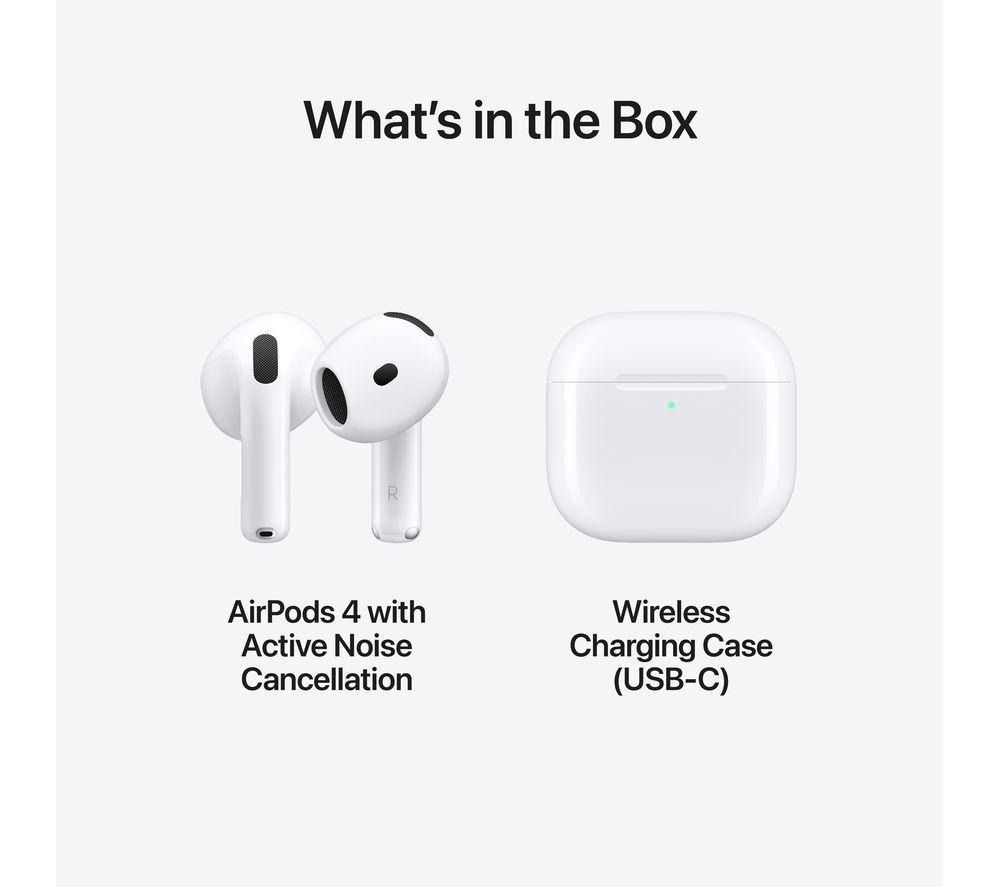 Apple AirPods 4 with Active Noise Cancellation