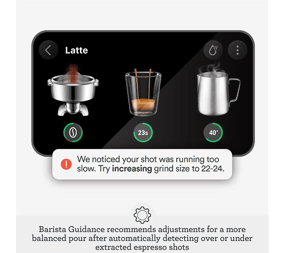 SAGE SES985 Oracle Jet Kaffeemaschine mit Mahlwerk – Edelstahl