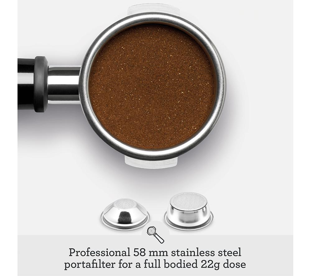 SAGE SES985 Oracle Jet Kaffeemaschine mit Mahlwerk – Edelstahl