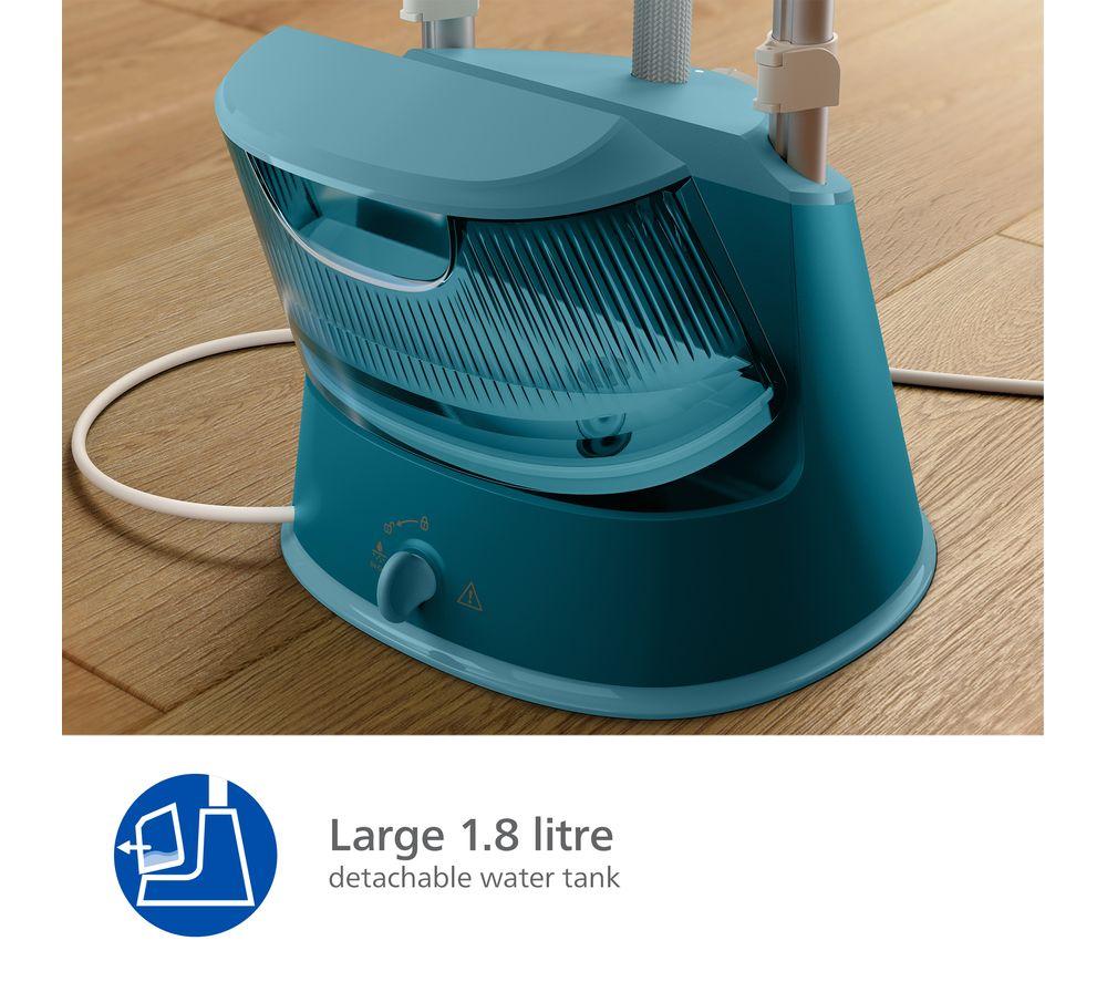PHILIPS 1000 Series STE1040/20 Standing Clothes Steamer - Blue