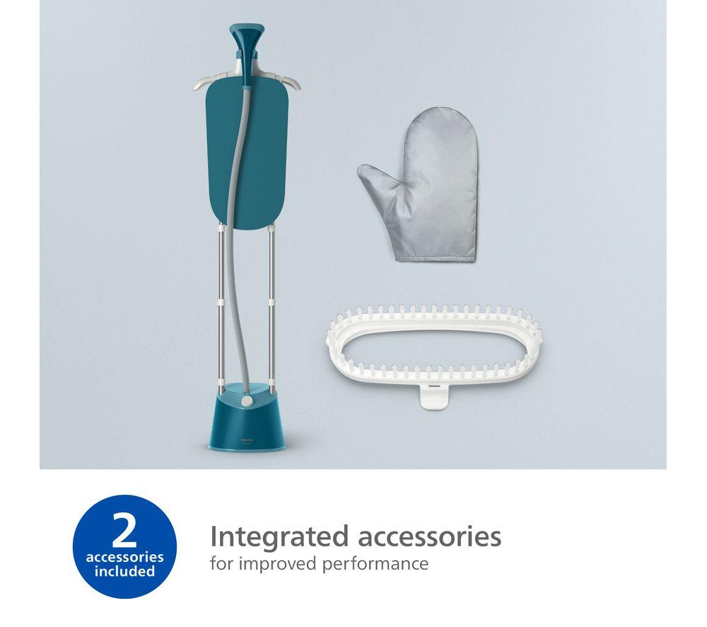 PHILIPS 1000 Series STE1040/20 Standing Clothes Steamer - Blue