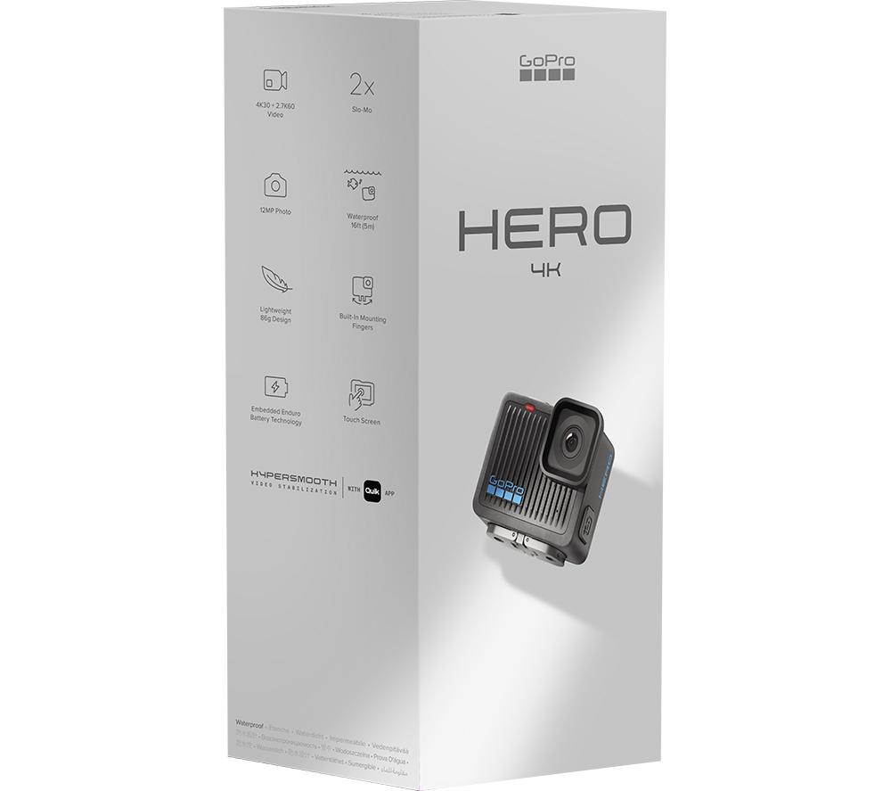 GOPRO HERO 4K Ultra HD Action Camera - Black
