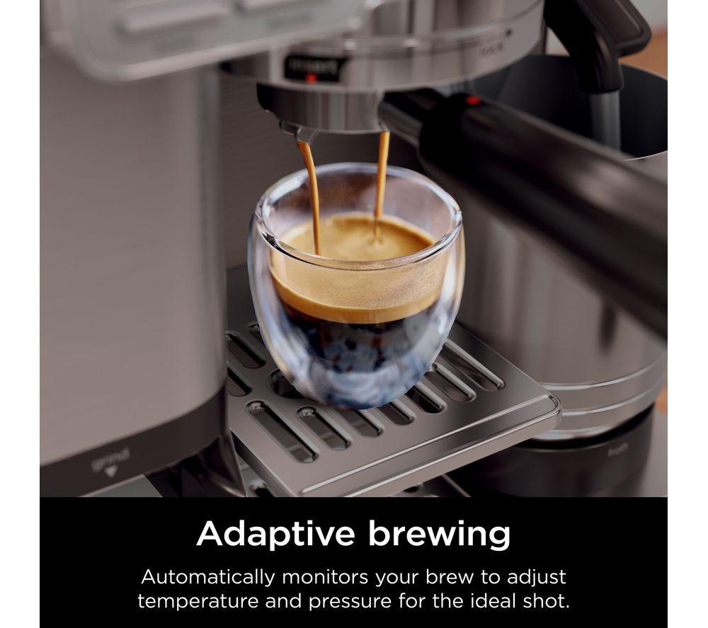 NINJA Luxe Cafe Pro Serie ES701UK Kaffeevollautomat – Silber & Edelstahl