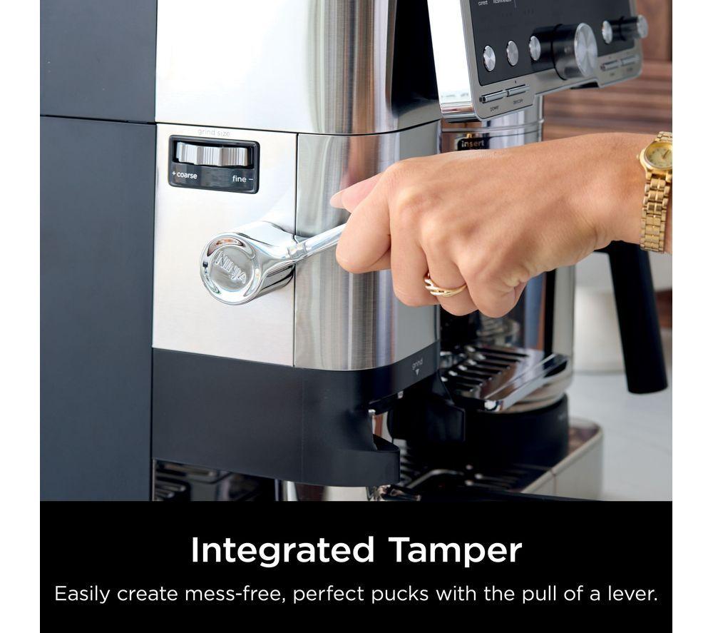 NINJA Luxe Cafe Pro Series ES701UK Bean to Cup Coffee Machine - Silver & Stainless Steel