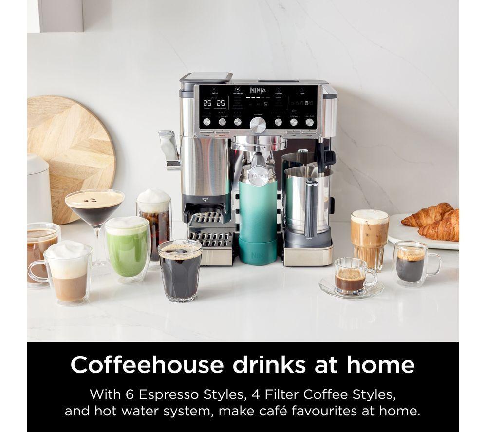 NINJA Luxe Cafe Pro Series ES701UK Bean to Cup Coffee Machine - Silver & Stainless Steel