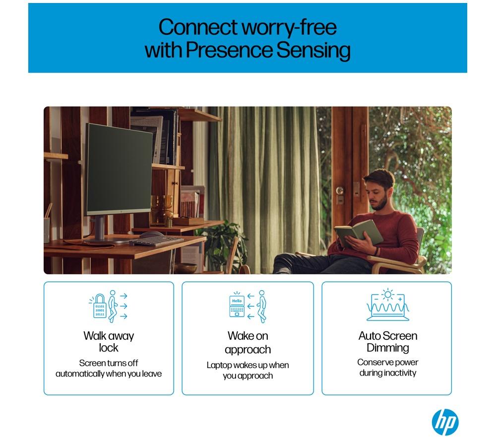 HP OmniStudio X 27-cs0004na 27" All-in-One PC - Intel® Core™ Ultra 5, 1 TB SSD, Silver