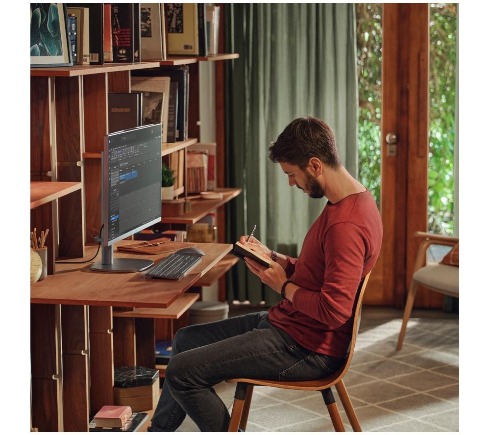 HP OmniStudio X 27-cs0004na 27" All-in-One PC - Intel® Core™ Ultra 5, 1 TB SSD, Silver