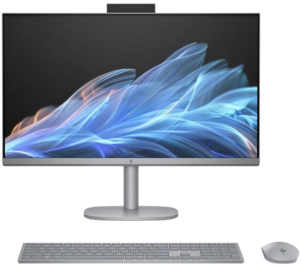 HP OmniStudio X 27-cs0004na 27" All-in-One PC - Intel® Core™ Ultra 5, 1 TB SSD, Silver
