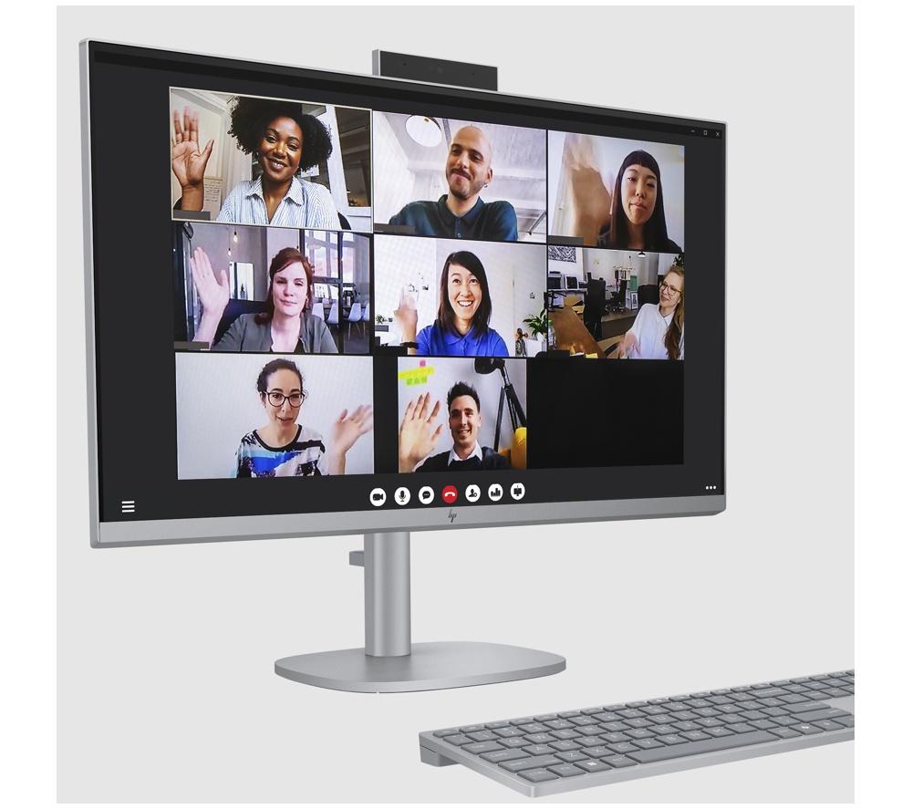 HP OmniStudio X 27-cs0004na 27" All-in-One PC - Intel® Core™ Ultra 5, 1 TB SSD, Silver