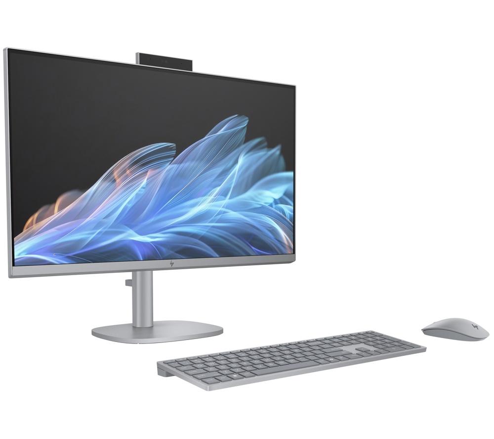 HP OmniStudio X 27-cs0004na 27" All-in-One PC - Intel® Core™ Ultra 5, 1 TB SSD, Silver