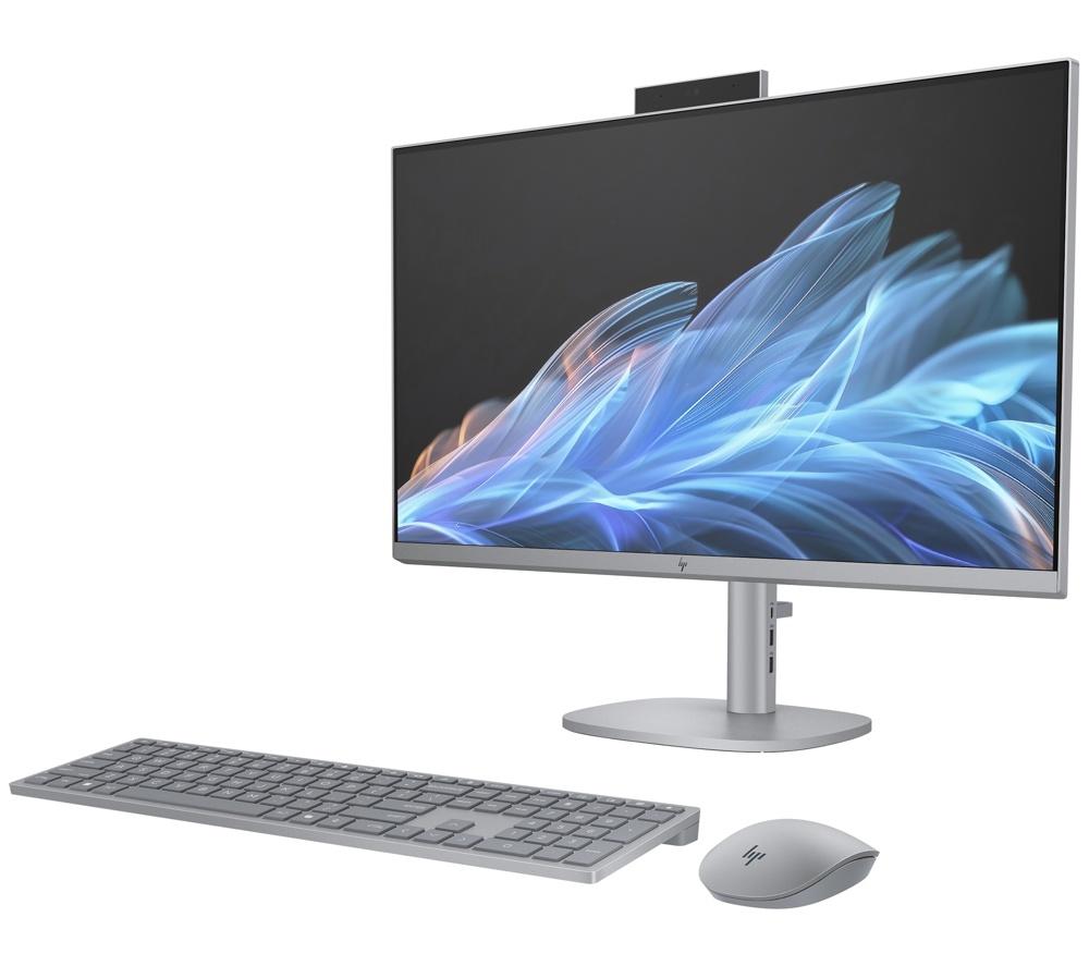 HP OmniStudio X 27-cs0004na 27" All-in-One PC - Intel® Core™ Ultra 5, 1 TB SSD, Silver