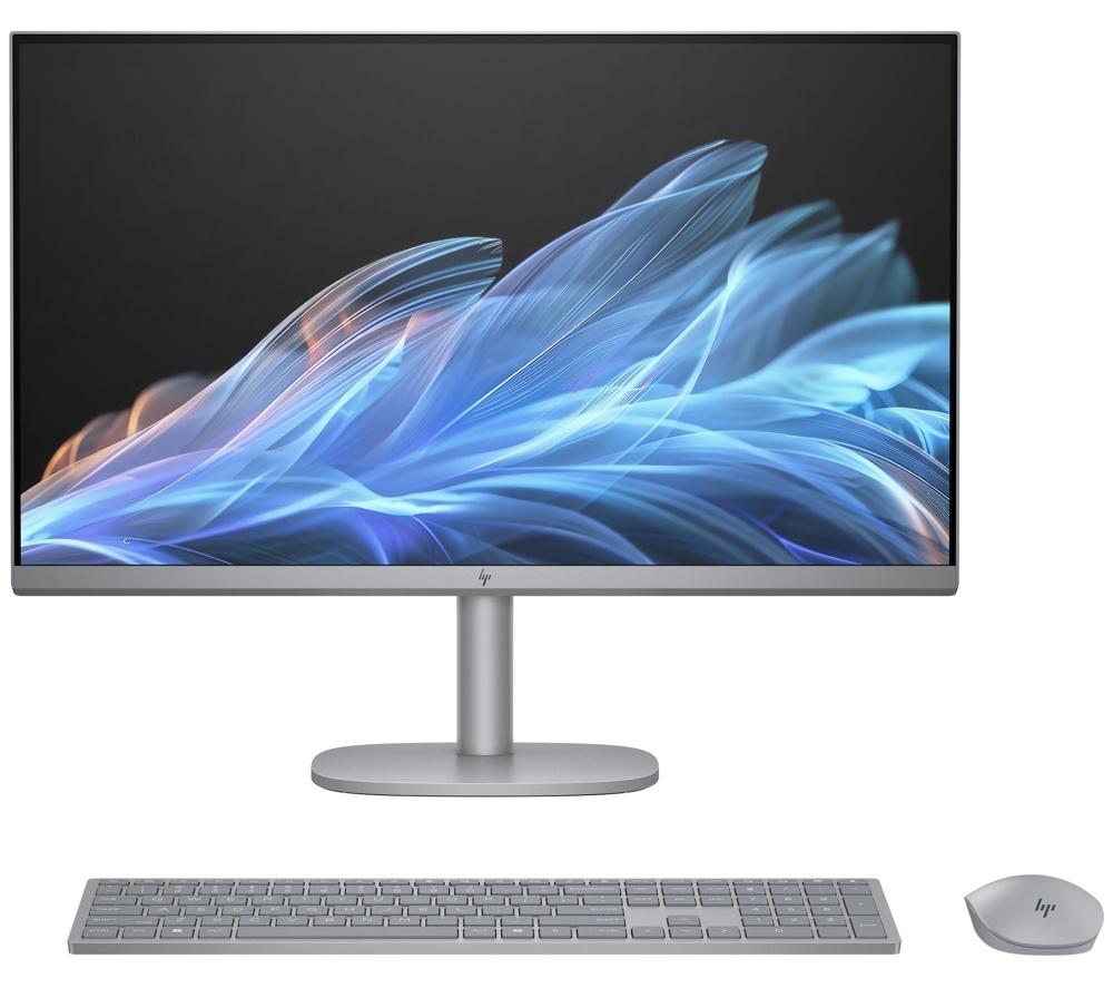 HP OmniStudio X 27-cs0004na 27" All-in-One PC - Intel® Core™ Ultra 5, 1 TB SSD, Silver