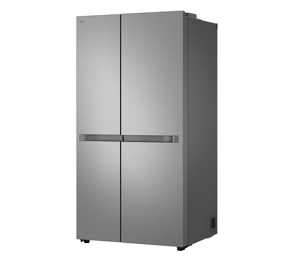 LG NatureFRESH GSBC40PYPE American-Style Fridge Freezer - Prime Silver