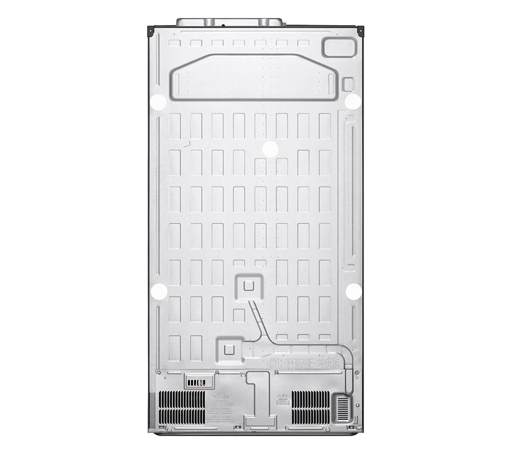 LG NatureFRESH GSBC40PYPE American-Style Fridge Freezer - Prime Silver