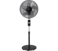 LOGIK L16PFDB25 16" Pedestal Fan - Black
