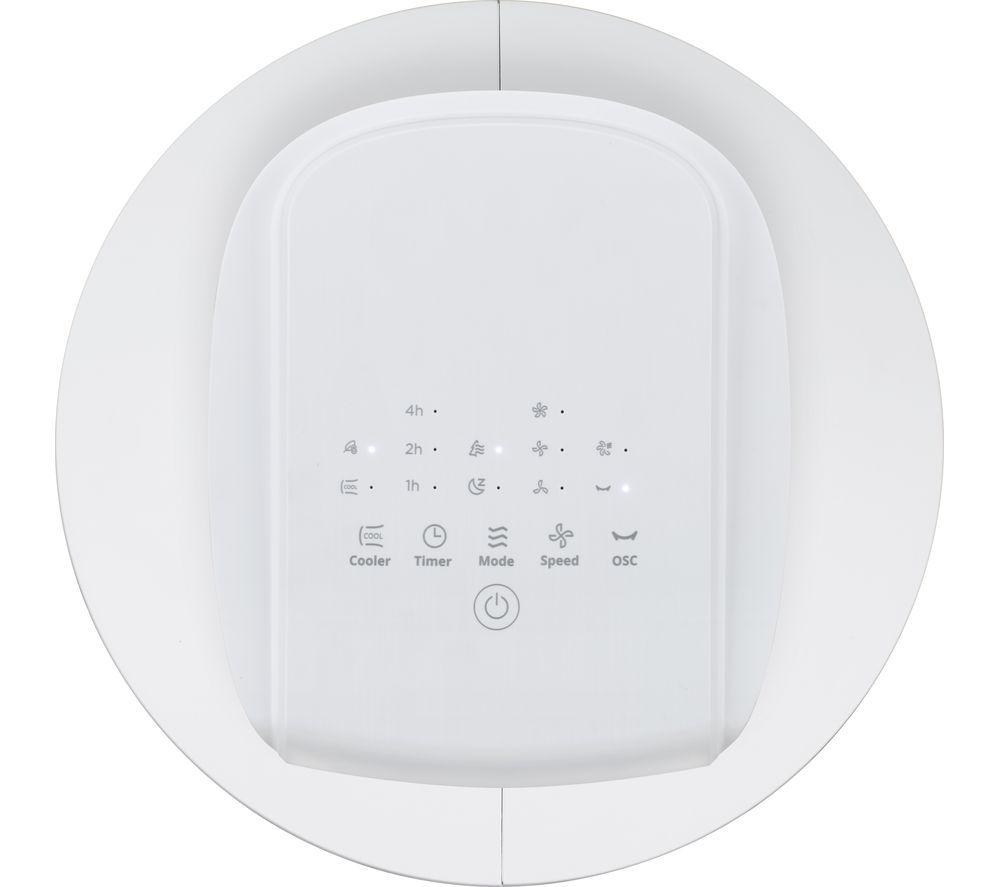 LOGIK L04TACW25 Portable Tower Fan - White