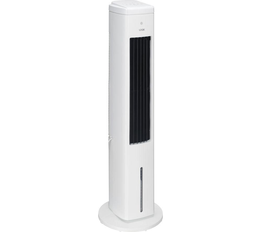 LOGIK L04TACW25 Portable Tower Fan - White