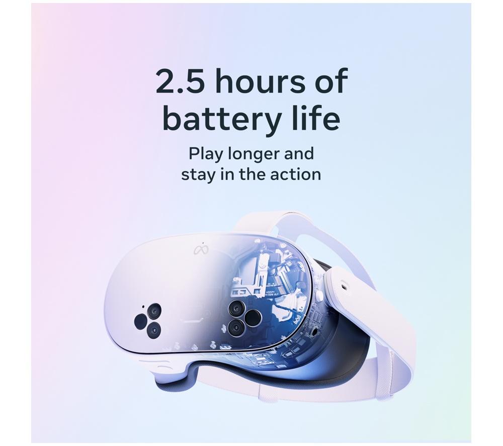 META Meta Quest 3S Virtual Reality Headset & Controllers - 256 GB