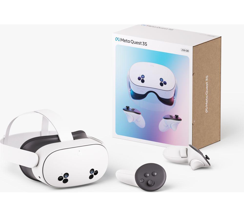 META Meta Quest 3S Virtual Reality Headset & Controllers - 256 GB