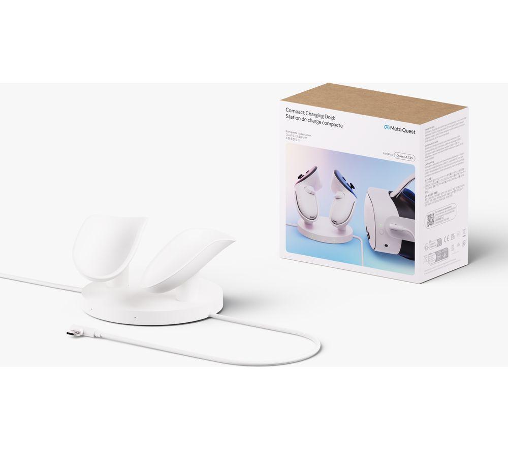 META Quest 3 & 3S Compact Charging Dock
