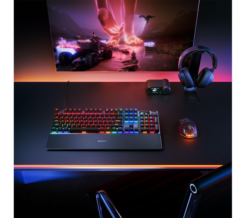 STEELSERIES Apex Pro Gen 3 Mechanical Gaming Keyboard - Black