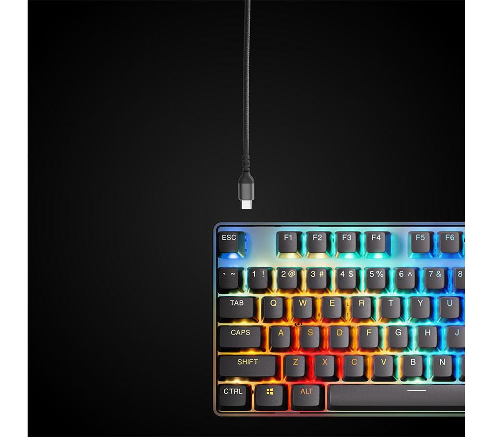 STEELSERIES Apex Pro TKL Gen 3 Mechanische Gaming-Tastatur – Schwarz
