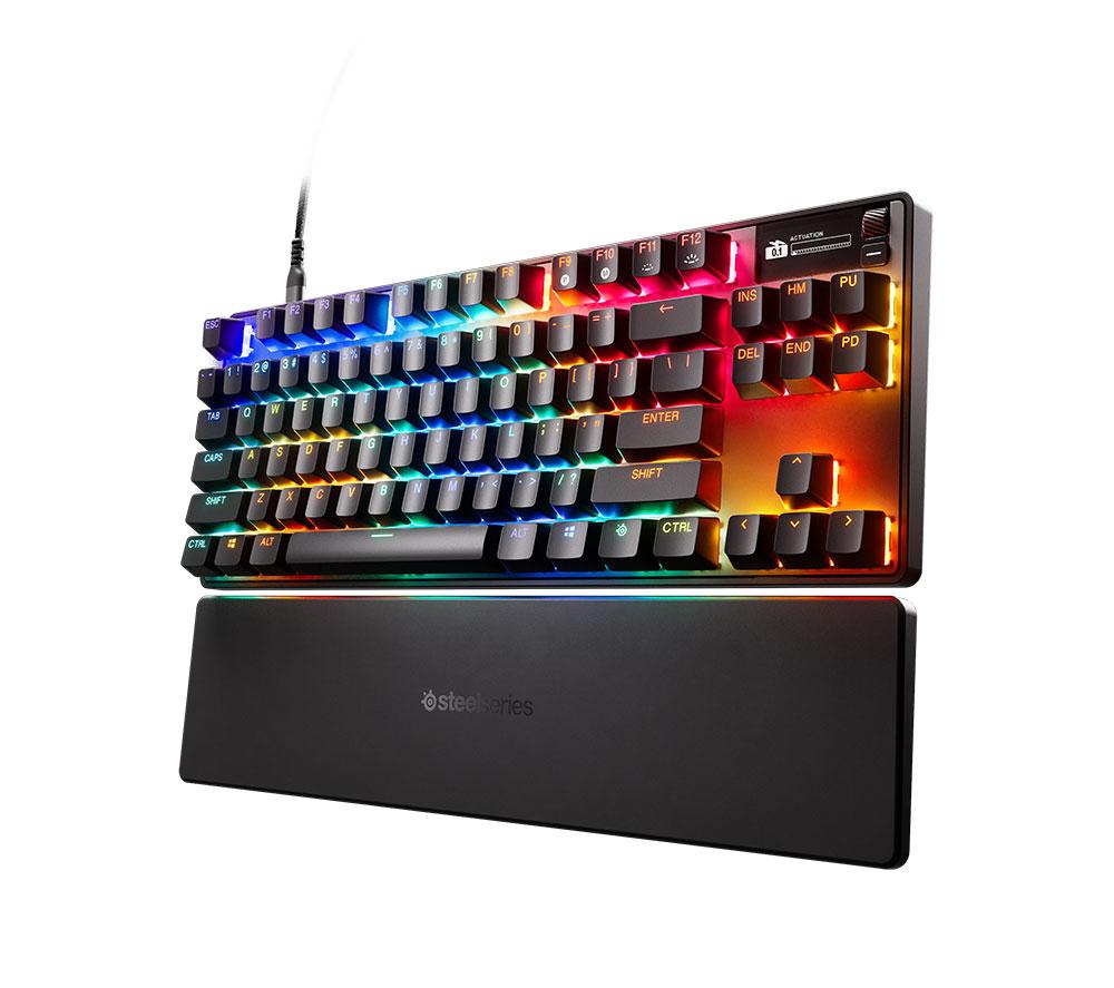 STEELSERIES Apex Pro TKL Gen 3 Mechanische Gaming-Tastatur – Schwarz
