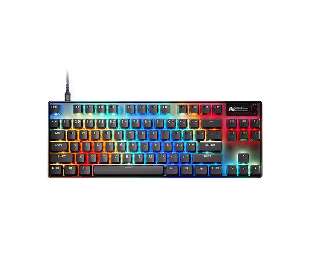 STEELSERIES Apex Pro TKL Gen 3 Mechanische Gaming-Tastatur – Schwarz