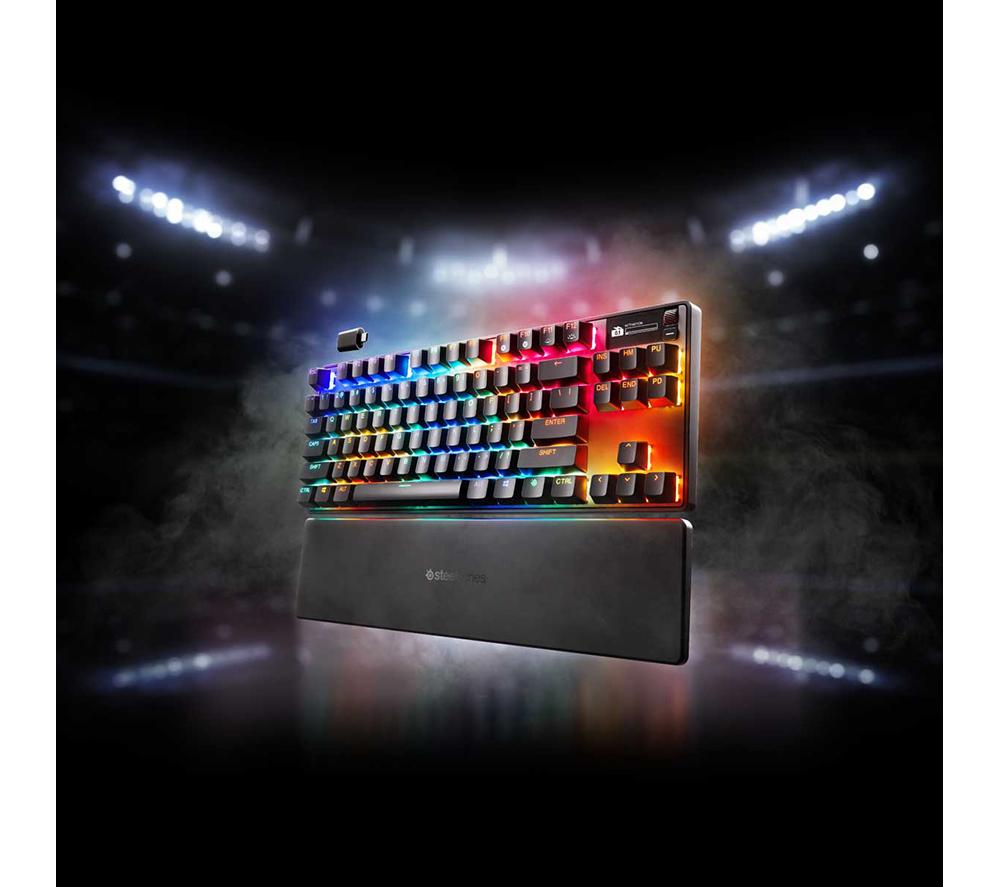 STEELSERIES Apex Pro TKL Gen 3 Wireless Mechanical Gaming Keyboard - Black