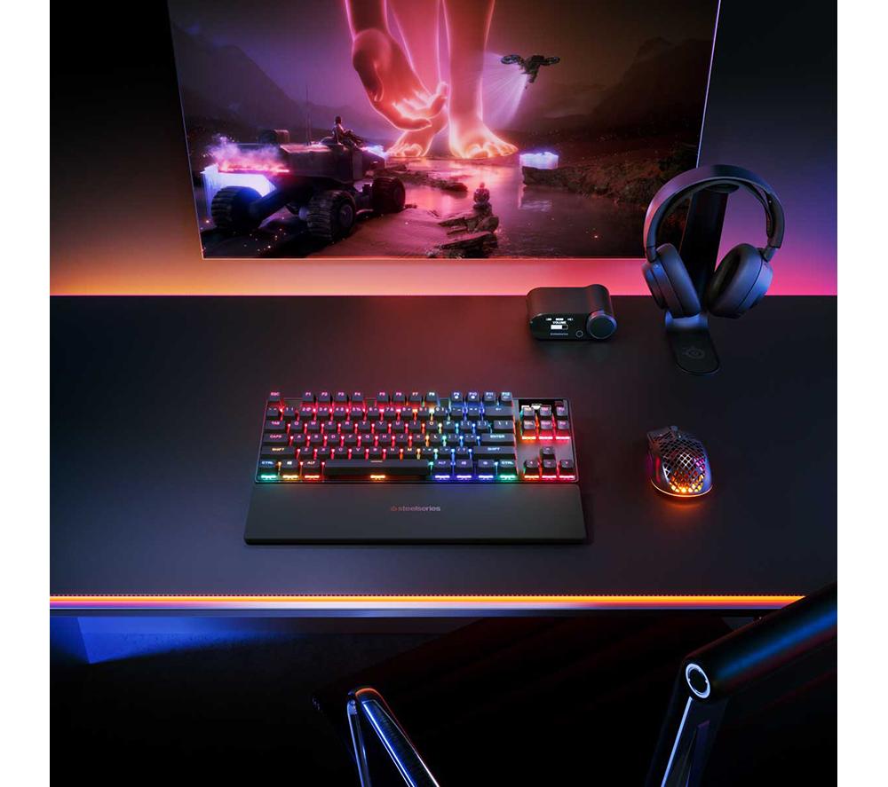 STEELSERIES Apex Pro TKL Gen 3 Wireless Mechanical Gaming Keyboard - Black