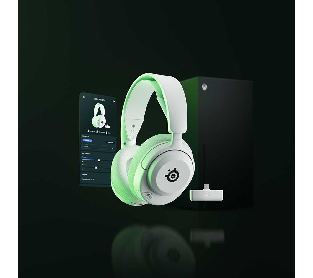 STEELSERIES Arctis Nova 5X Wireless Xbox Gaming-Headset - Weiß