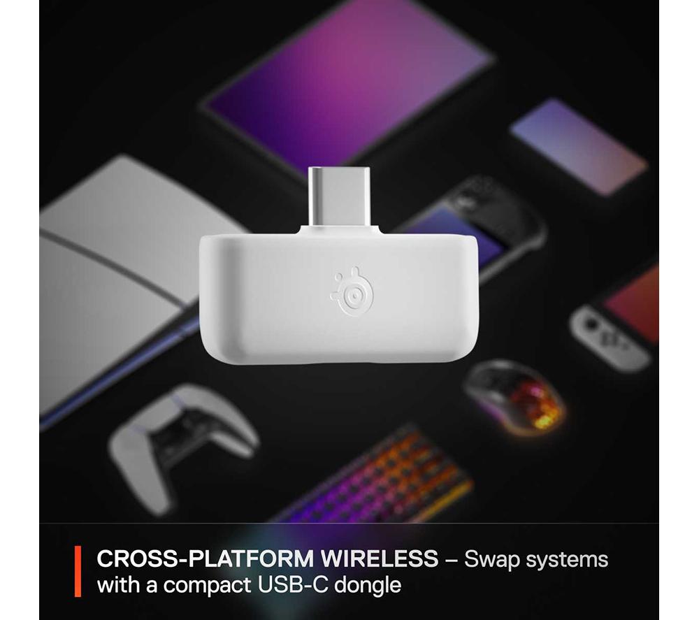 STEELSERIES Arctis Nova 5P Wireless PS5 Gaming-Headset - Weiß