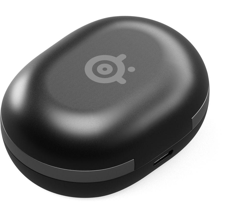 STEELSERIES Arctis GameBuds Kabellose Gaming-Ohrhörer mit Geräuschunterdrückung - Schwarz