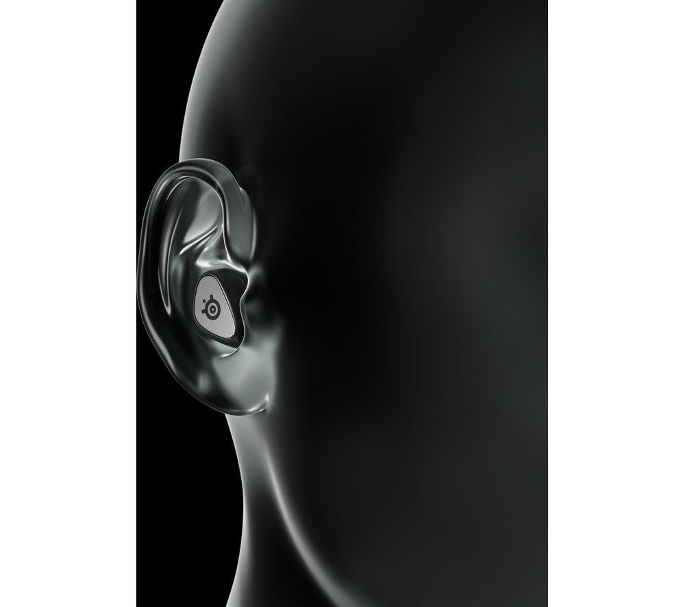 STEELSERIES Arctis GameBuds Kabellose Gaming-Ohrhörer mit Geräuschunterdrückung - Schwarz