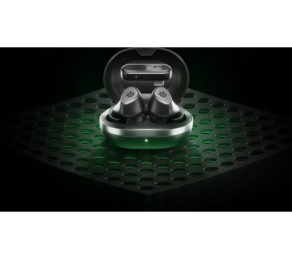 STEELSERIES Arctis GameBuds Kabellose Gaming-Ohrhörer mit Geräuschunterdrückung - Schwarz