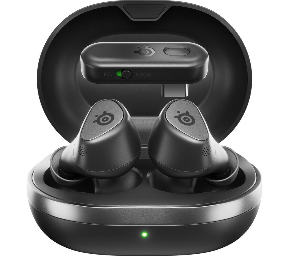 STEELSERIES Arctis GameBuds Wireless Noise-Cancelling Gaming Earbuds - Black