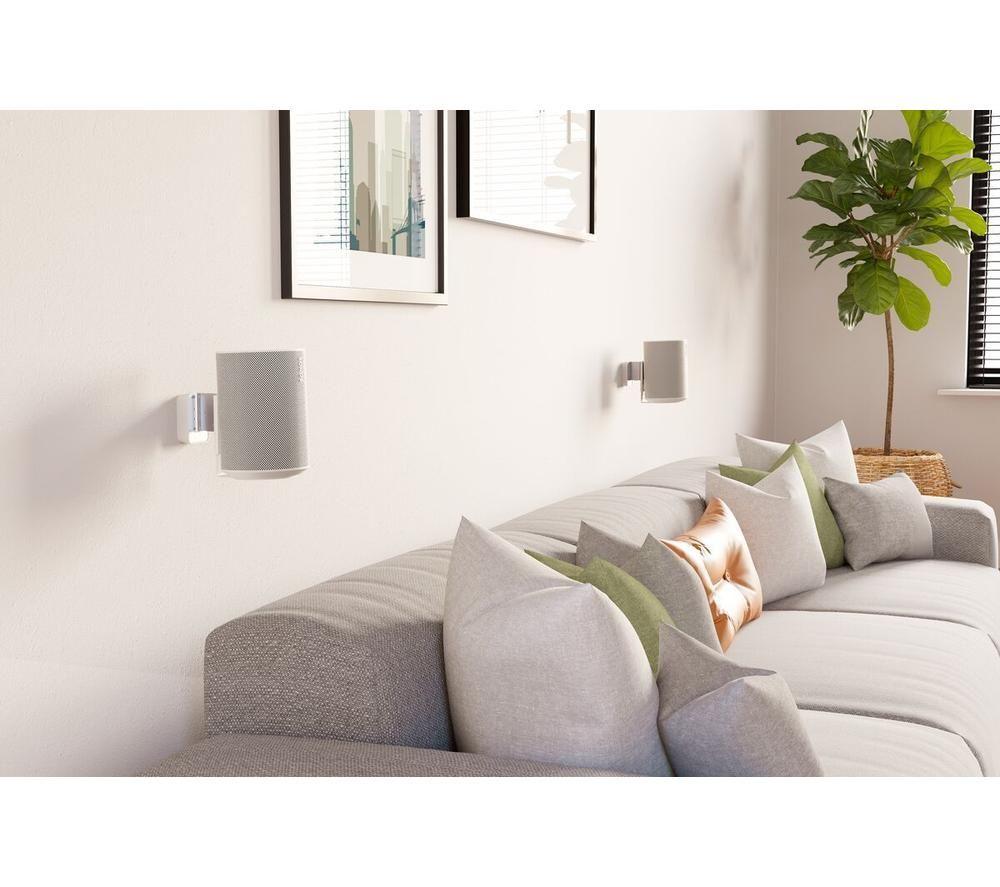 VOGELS SWM 4111 Soporte de pared blanco para altavoz Sonos Era 100